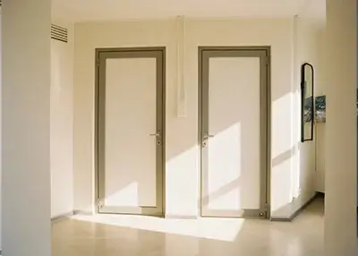 Однопольные алюминиевые двери